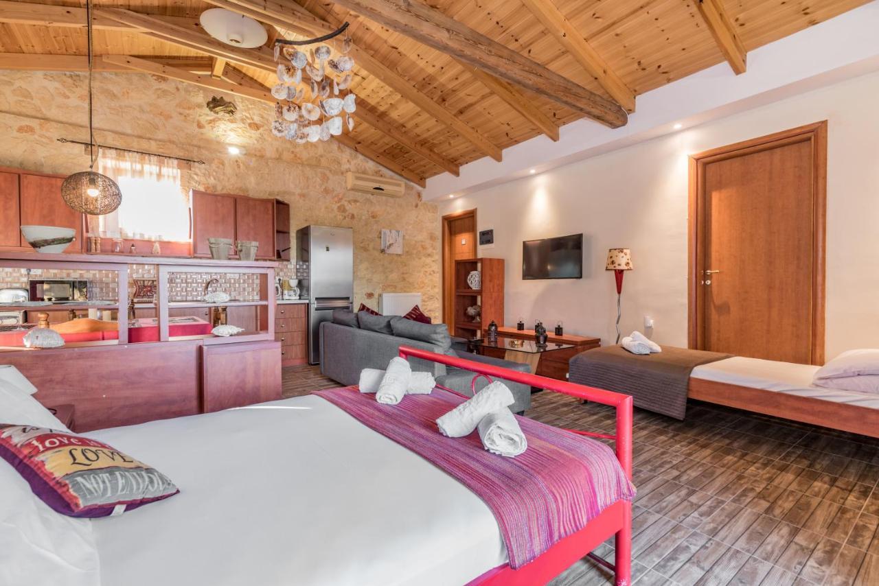 Casa Petra - Stone Cottage Farmhouses Argassi Exterior foto